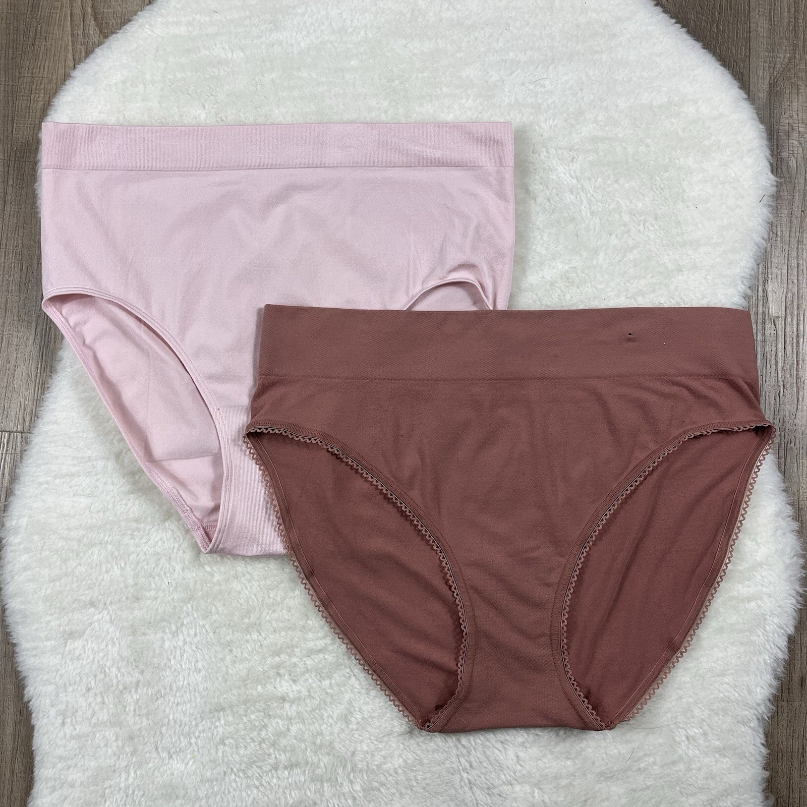 Wacoal brief panties XL B Smooth Feeling Flexible Lot Of 2