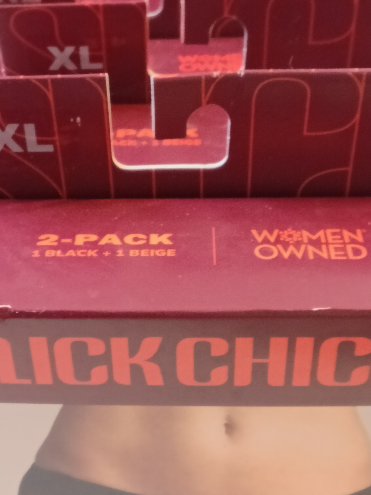 SLICK CHICKS Adaptive Classic Brief Panty Beige Sz Large Side Fastening 2 Pack