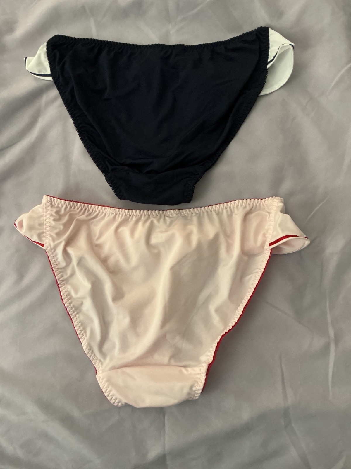 Sanrio Women’s Hello Kitty Navy Style Bikini Brief PINK & Blue 2 pack size M