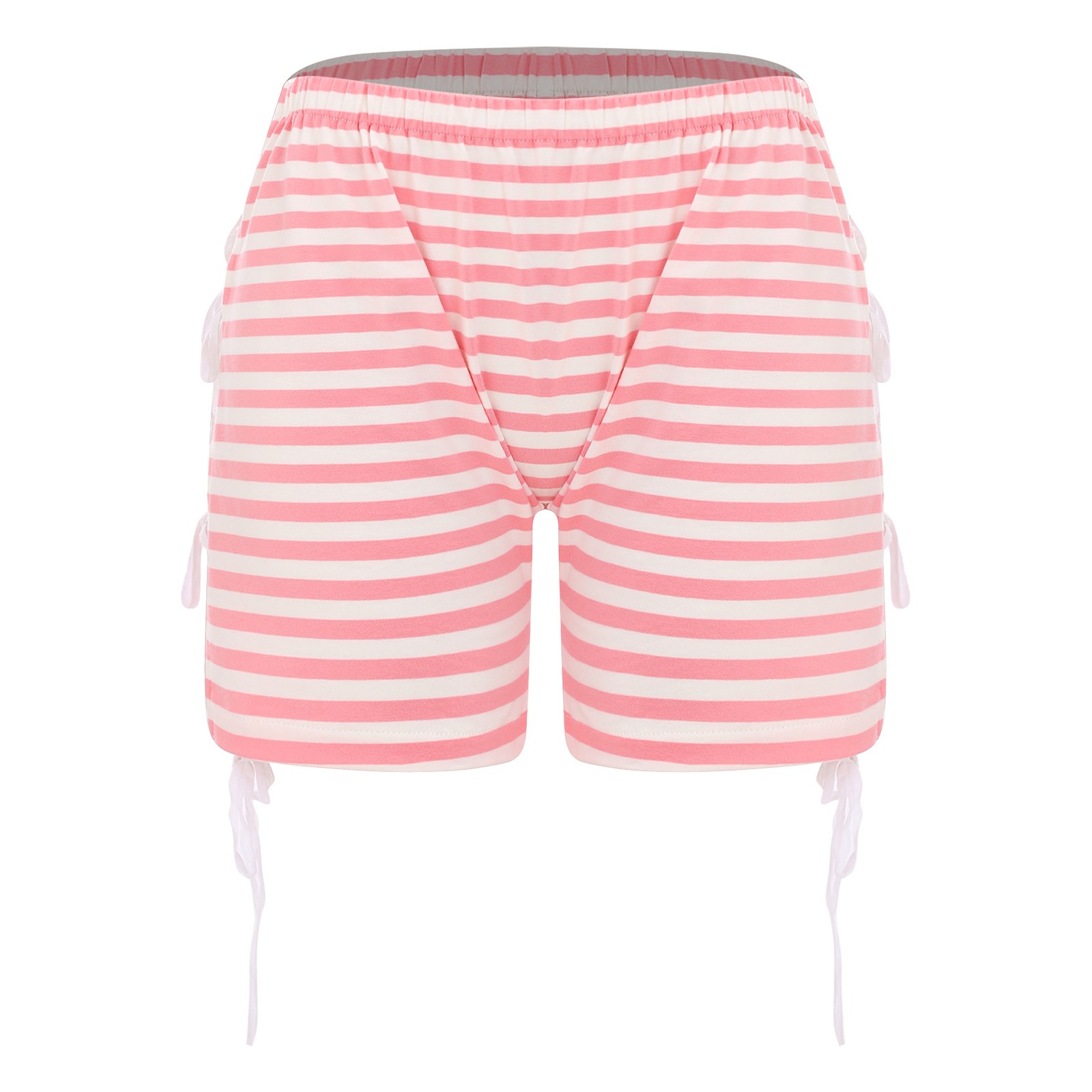 Womens Easy-to-wear Adaptive Shorts Sides Lace-up/Button Special Needs Underwear