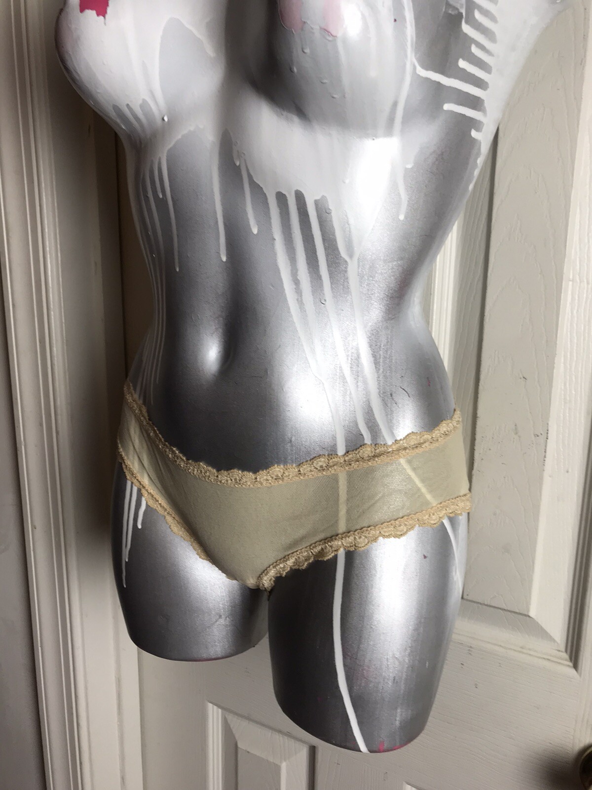 NEW ITALY Cosabella CELINE High-Waist Bikini BEIGE Women’s -Size MEDIUM M -NWT