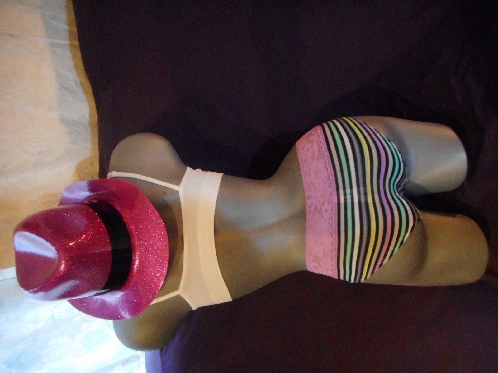 VICTORIA’S SECRET PINK MULTICOLOR HIPHUGGER HIPSTER PANTY XS/XP