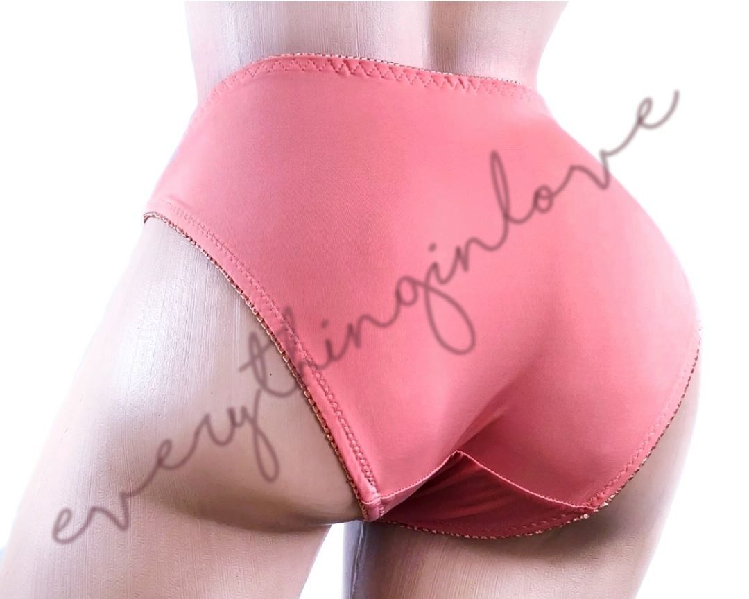Women High Cut Microfiber Light Tummy Control Full Seat Coverage Bikini panties