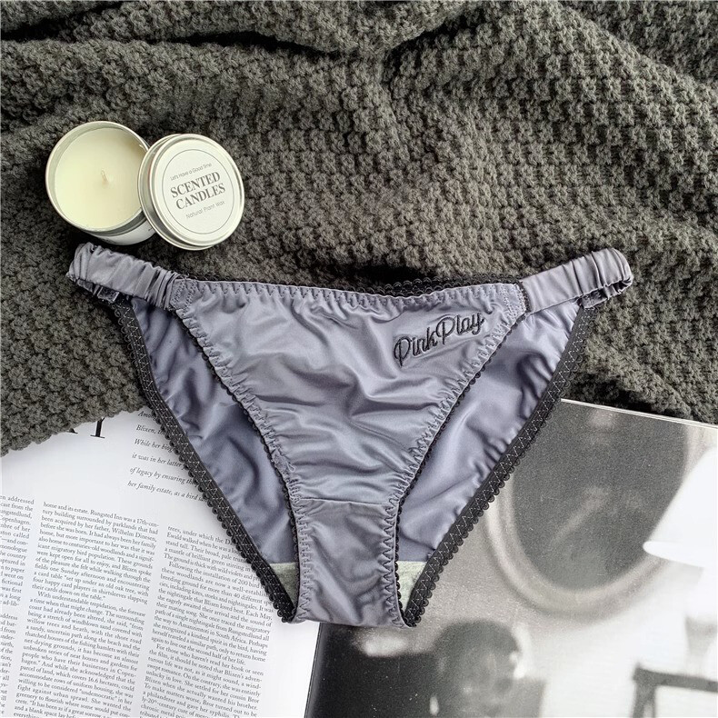 Sexy Ladies Womens Satin Panties Underwear Briefs String Bikinis Lingeries M L