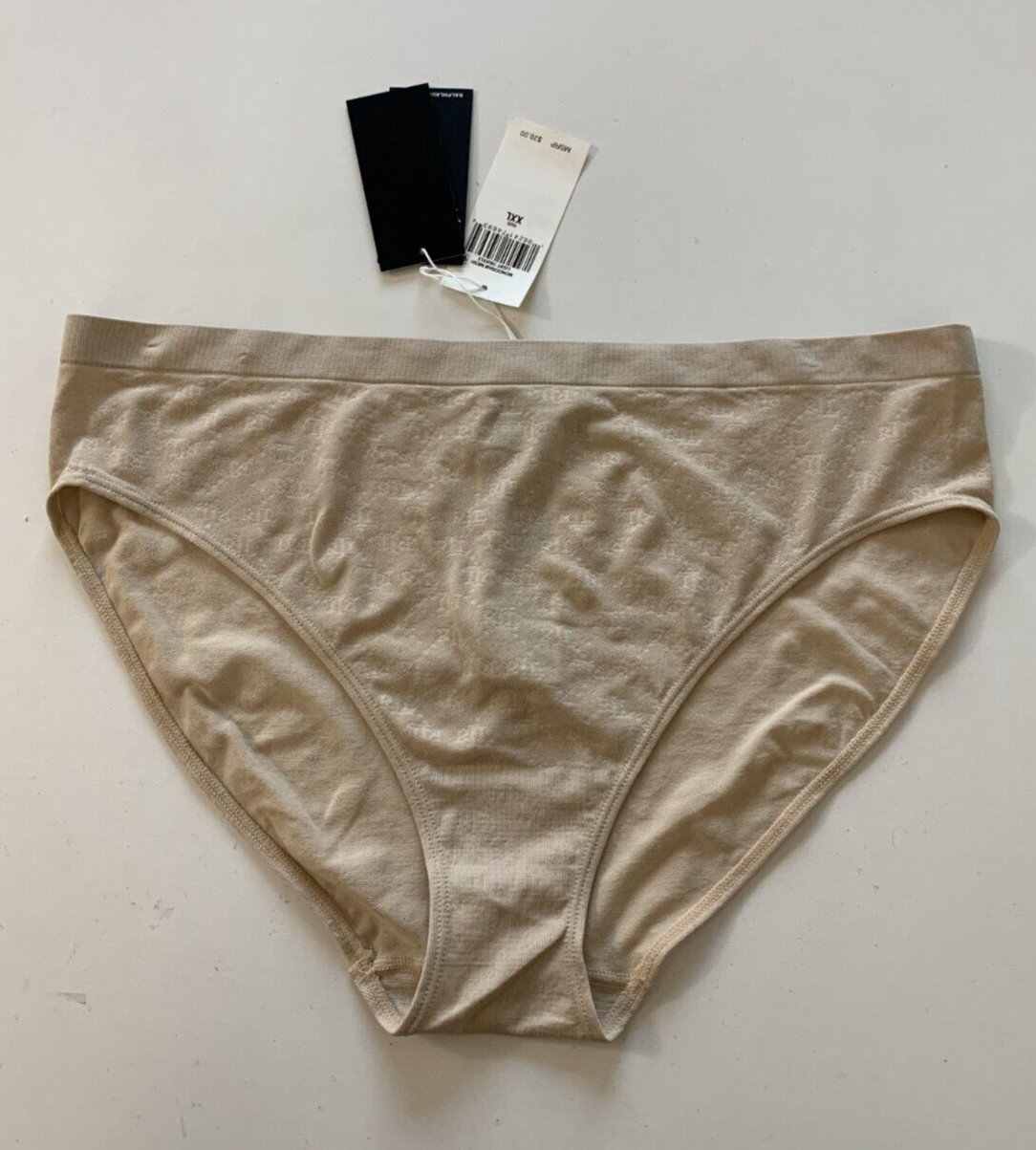 Ralph Lauren Women’s Sz XXL Monogram Mesh Jacquard Bikini Brief Underwear 4L0048