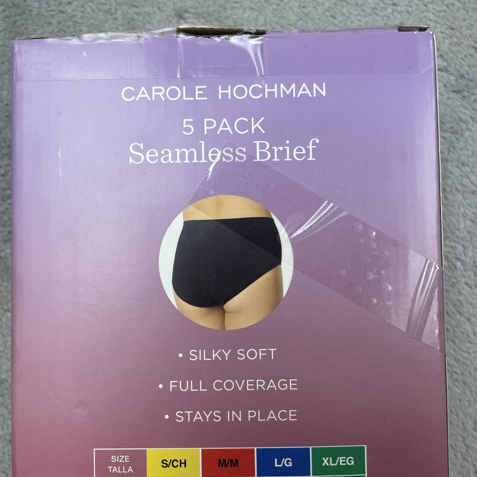 Carole Hochman Women’s M Seamless Brief Multicolor e0085