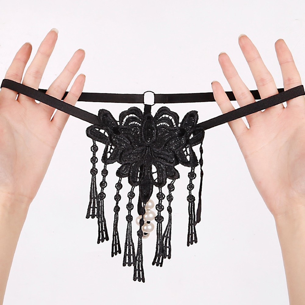 For Autumn Lace Pearl Thongs Suitable For All Seasons Daily Wear Holiday Wear
