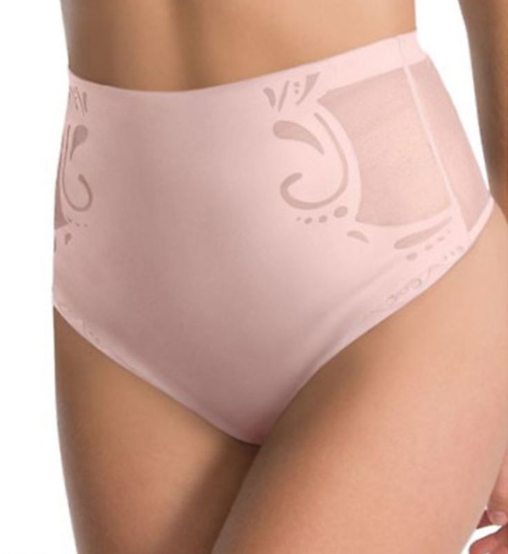 Spanx Haute Contour Deco Thong Women’s Shapewear Underwear, Pink, Small