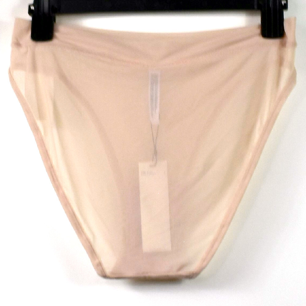 Steve Madden Womens Mesh Hi Leg Bikini Underwear Ch Size & Color New Panty 11875