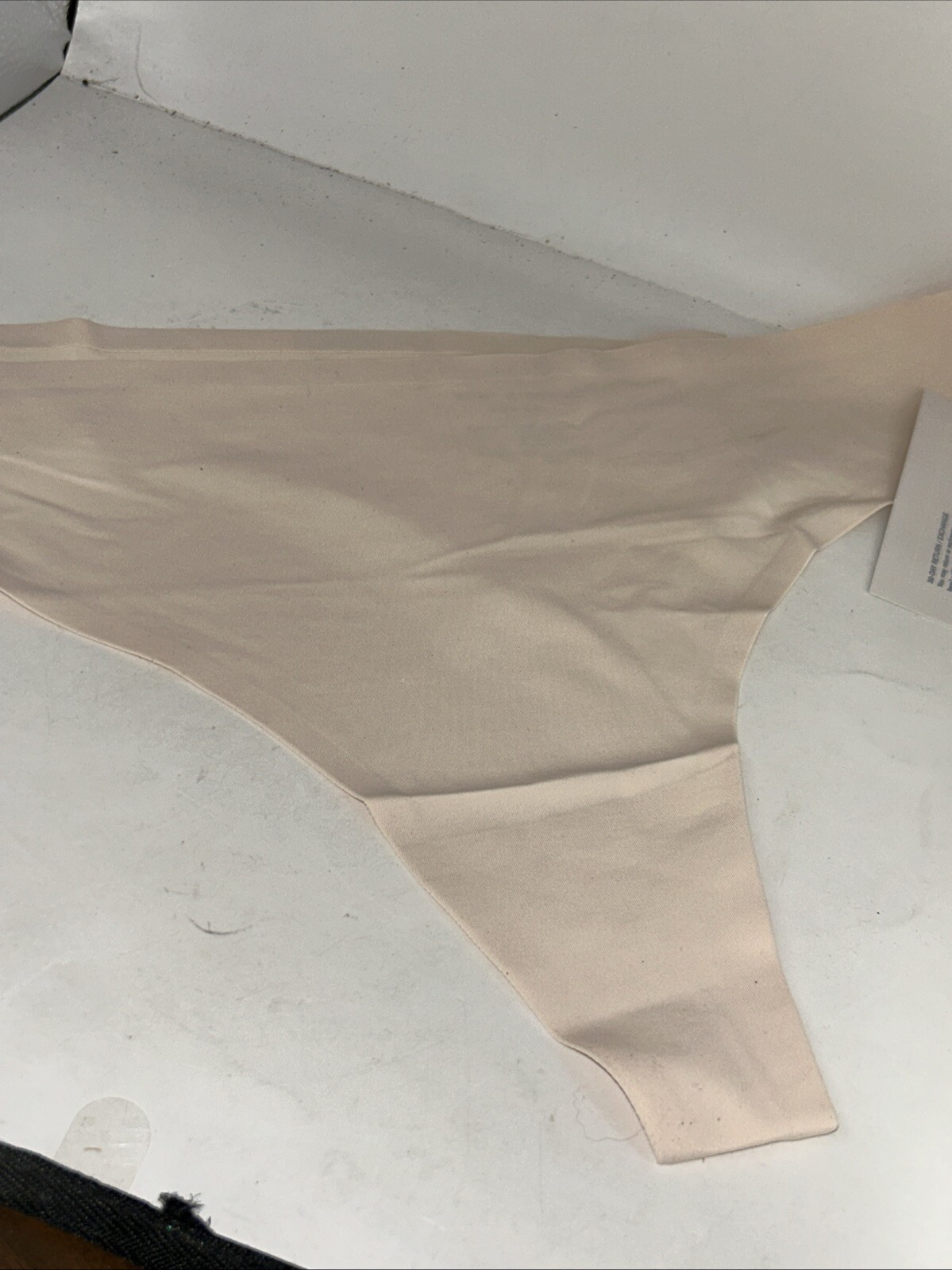 Ruby Ribbon Second Skin Thong In Color Shell. Size XXL #1463 NEW