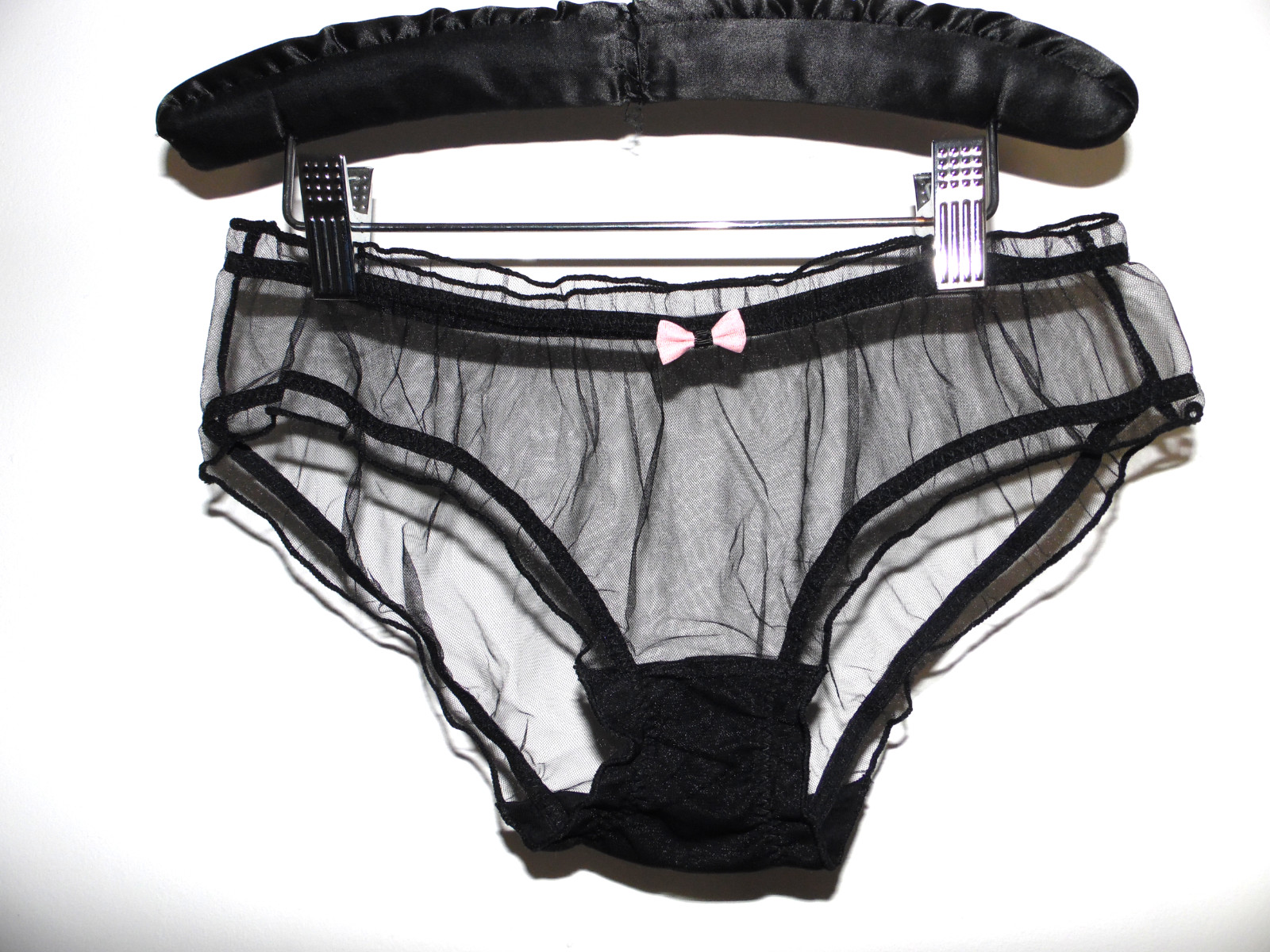 Vintage Style Completely Sheer Transparent Nylon Panties Retro look Sexy