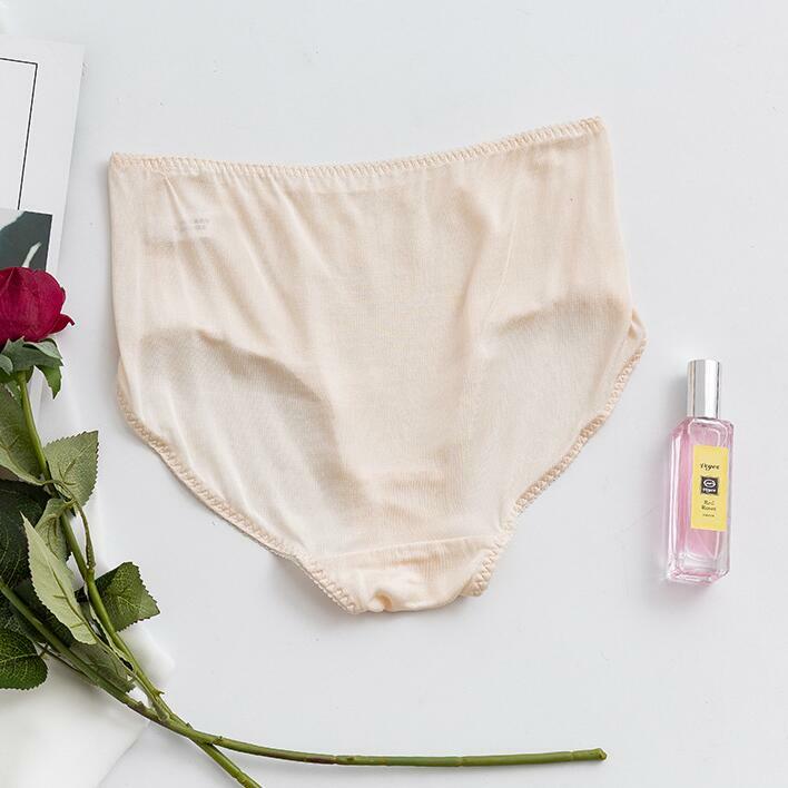 100% Mulberry Silk 3 Pack Women Basic Panties Briefs Underwear Lingerie TG006