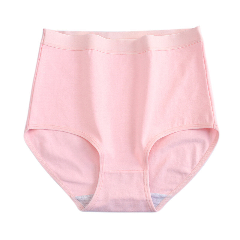 220lbs Women High Waist Cotton Panties Briefs Underwear Soft Underpants 3Pcs