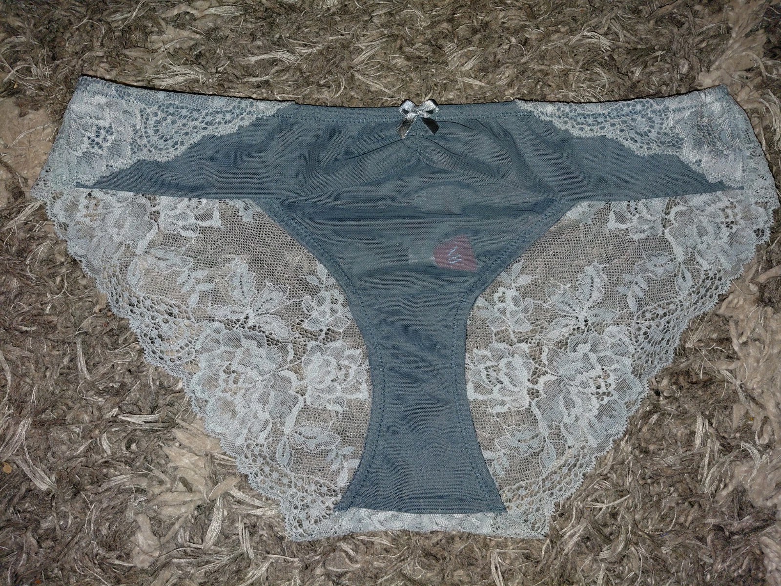 Adore Me/VS Mesh & Lace Bikini Panty NEW Size Medium