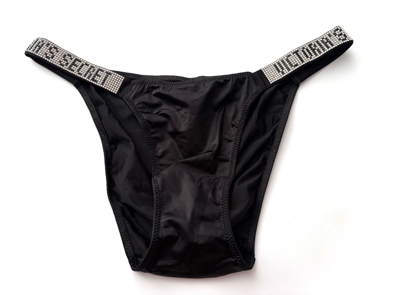 Victoria’s Secret Very Sexy String Bikini Panty Shine Strap Bling XS S M L XL