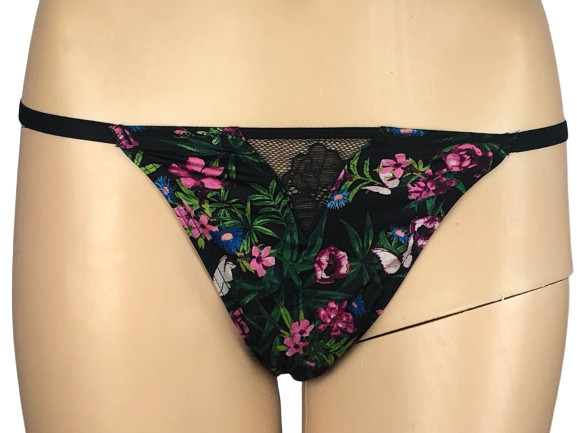VICTORIA’S SECRET VERY SEXY FLORAL LACE CHEEKY PANTY LOW RISE XS S M L XL NWT