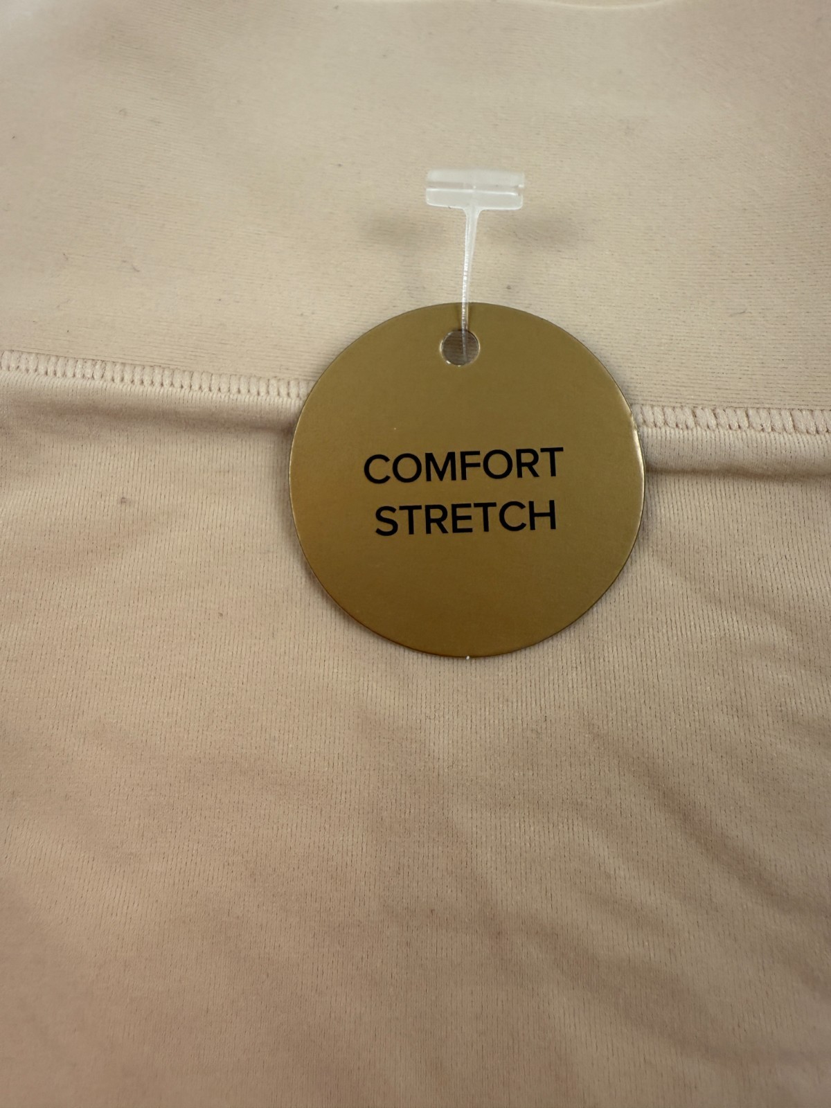 Wacoal Women Comfort Stretch High Waist Cut Brief Panties Beige Size L (7) NWT