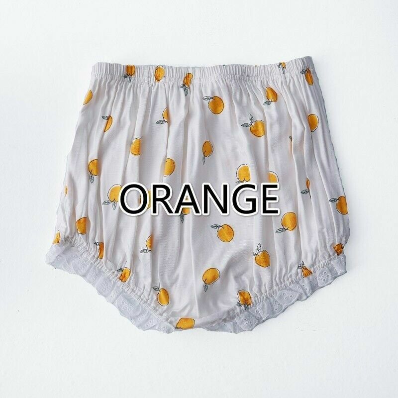 Lady Pumpkin Bloomers Shorts Knickers Briefs Cotton Underwear Lolita Kawaii Cute