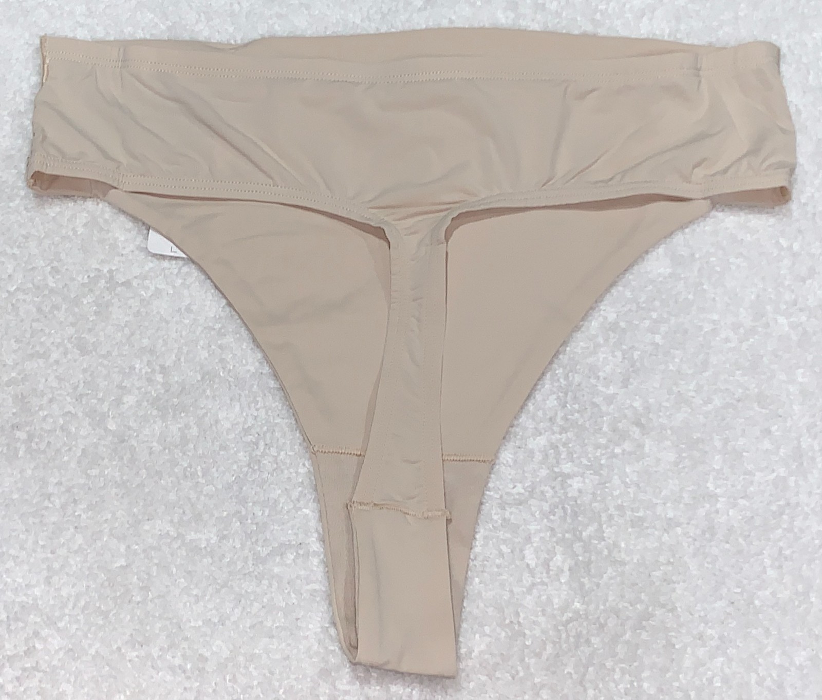 WARNERS Smooth It Over Butterscotch High Waist Thong Panty Womens S M L 2XL