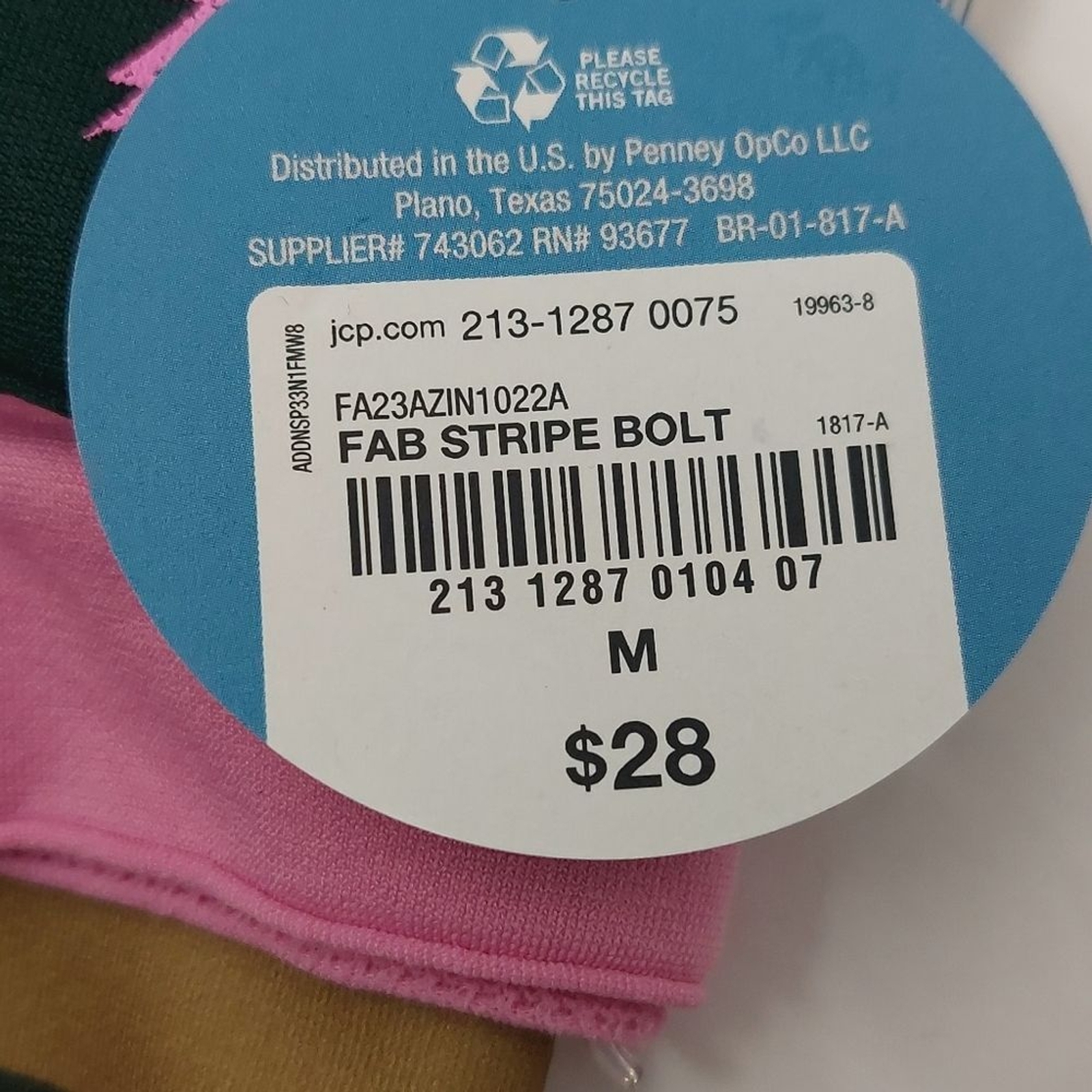 Arizona Body 3 Pack Thong Seamless Panty Women’s Size Medium Panties Pink
