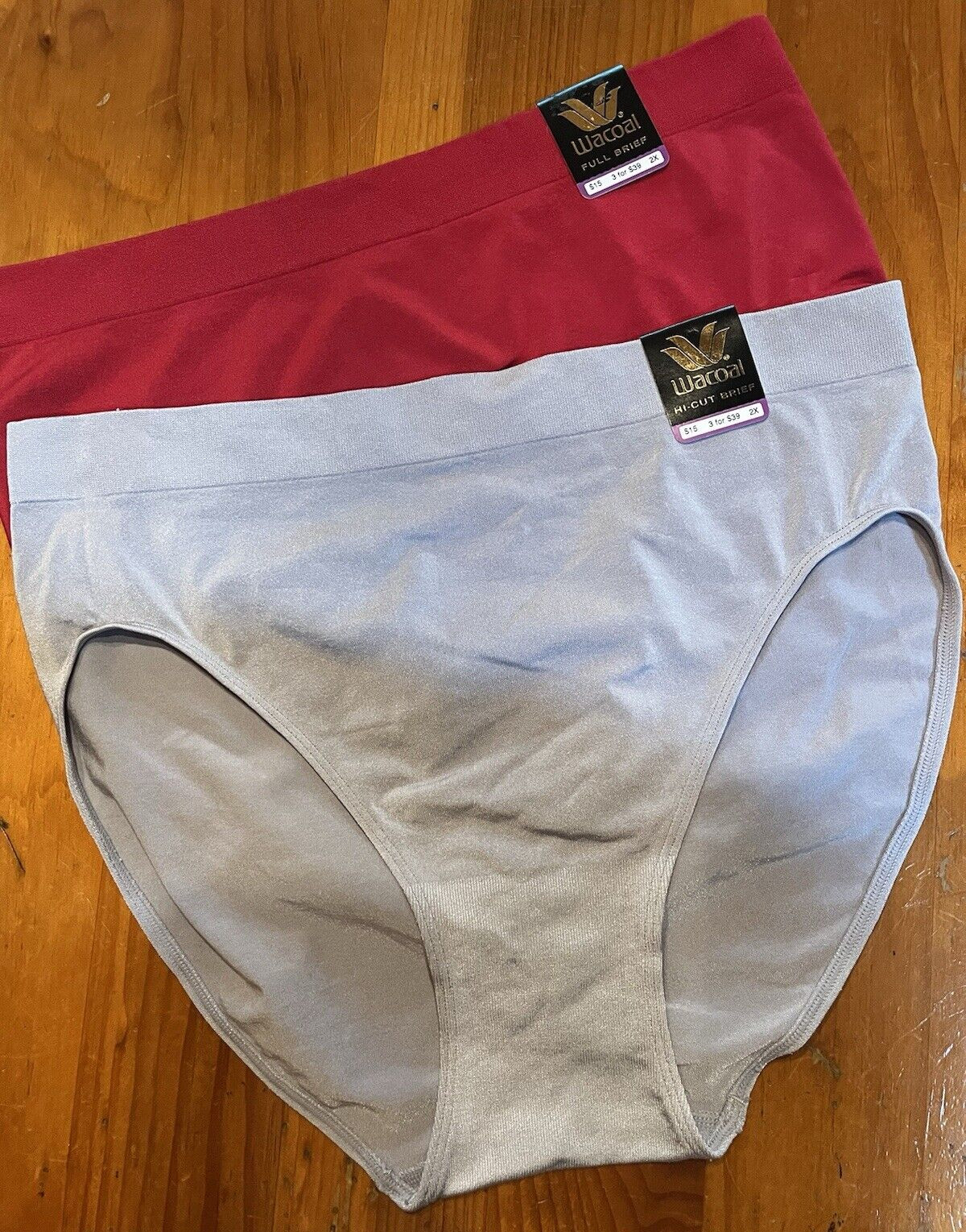 Wacoal B-Smooth seamless panties – 2X – Hi-Cut & Full Brief