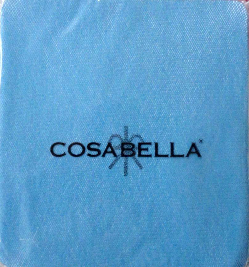 COSABELLA 2X Plus Size Soire Blue Stretch Mesh Panties Confidence Boyleg Panty