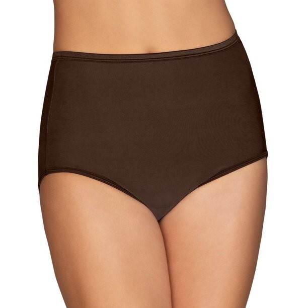 4 pairs VANITY FAIR Brief ILLUMINATION 13109 Panty Mixed Colors Size – 10 / 3XL
