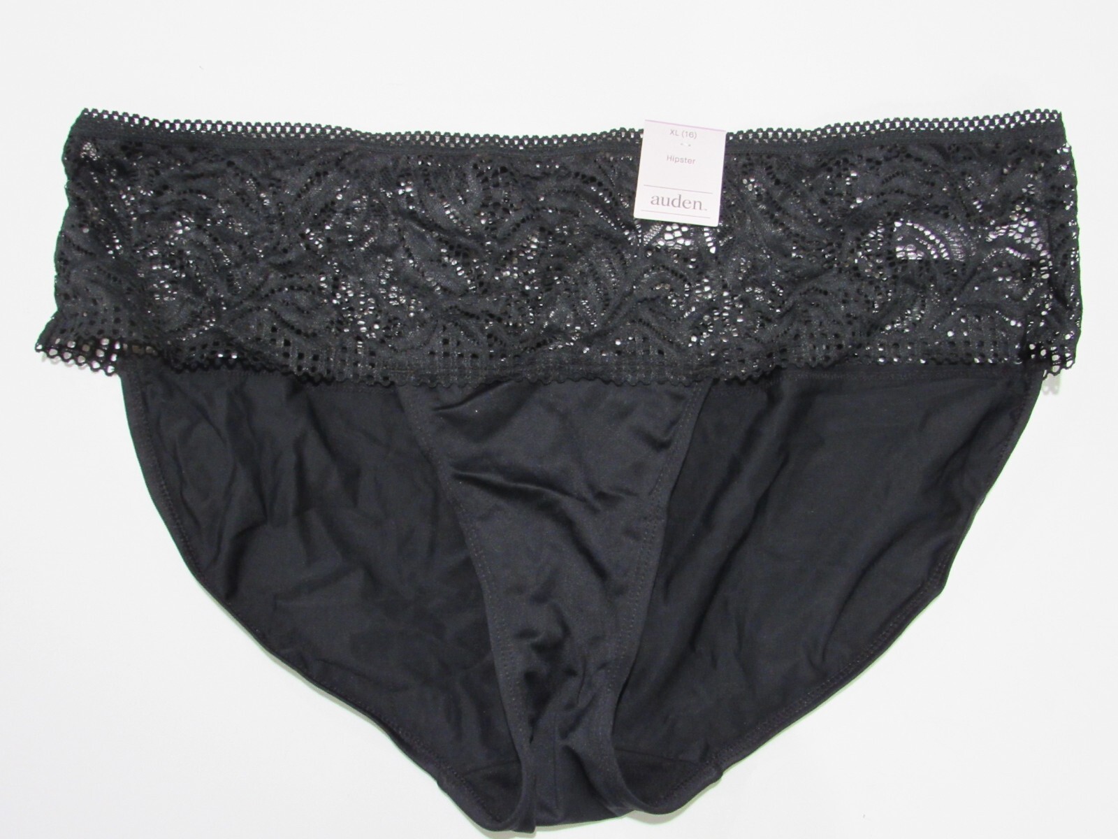 Auden Women’s Variety Hipster 2 Pack Panties Size XL (16)