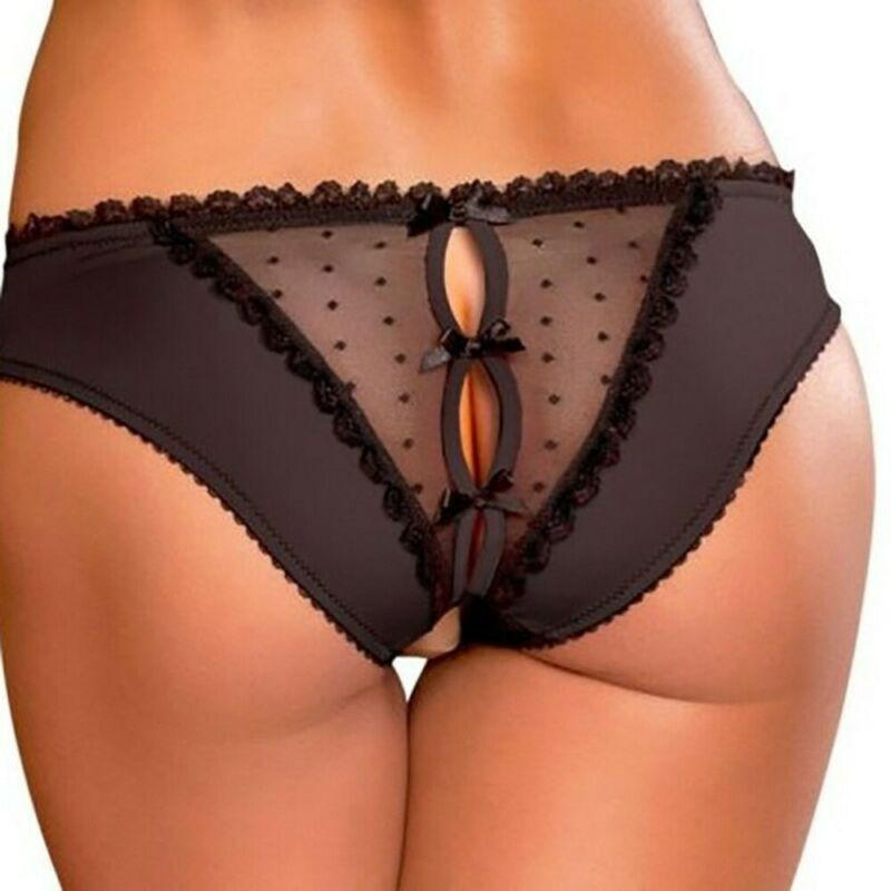1 Pcs Panties Accessories Breathable Comfortable Open Crotch See-Through