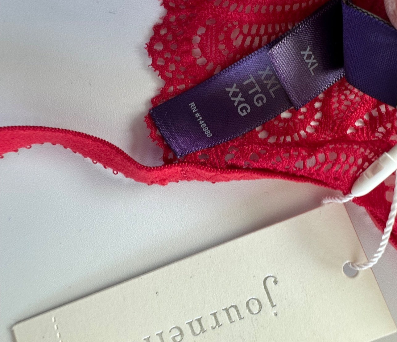 Journelle Karina Thong in Rouge Women’s XXL NEW