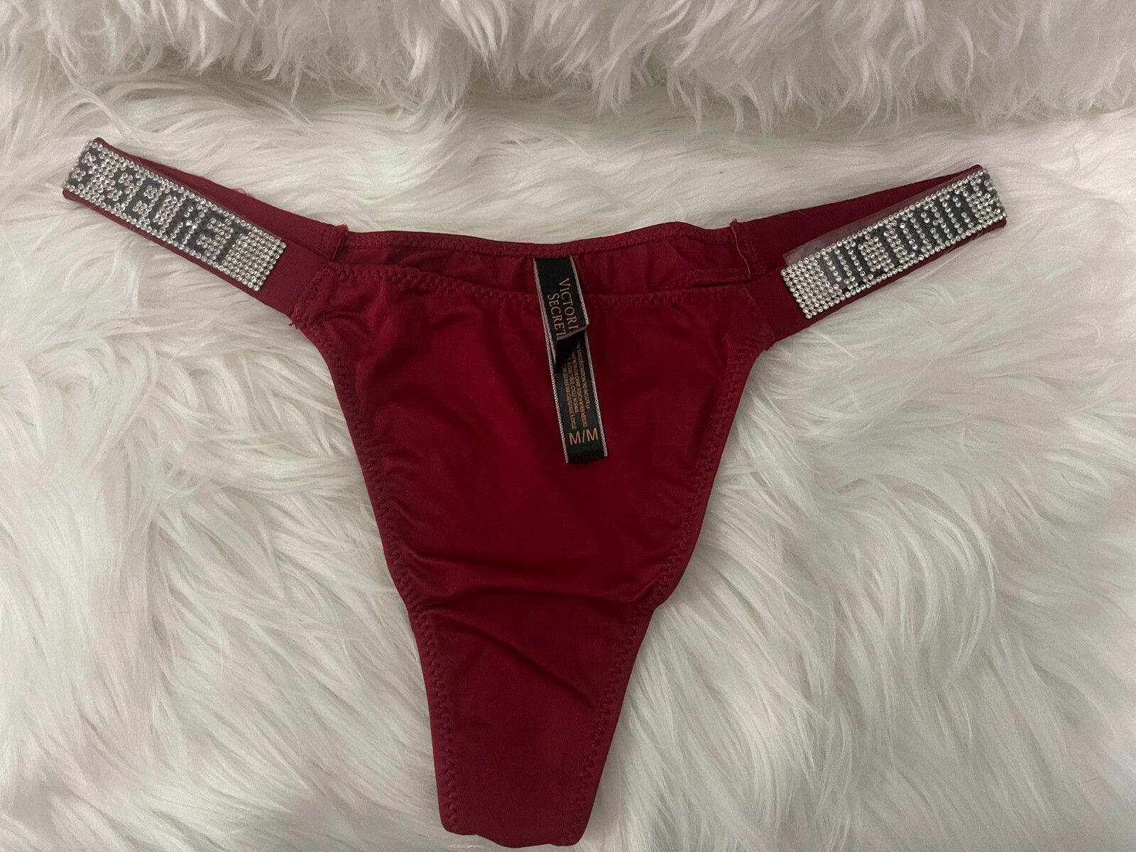 Victoria’s Secret Shine Strap Thong Panty Size M