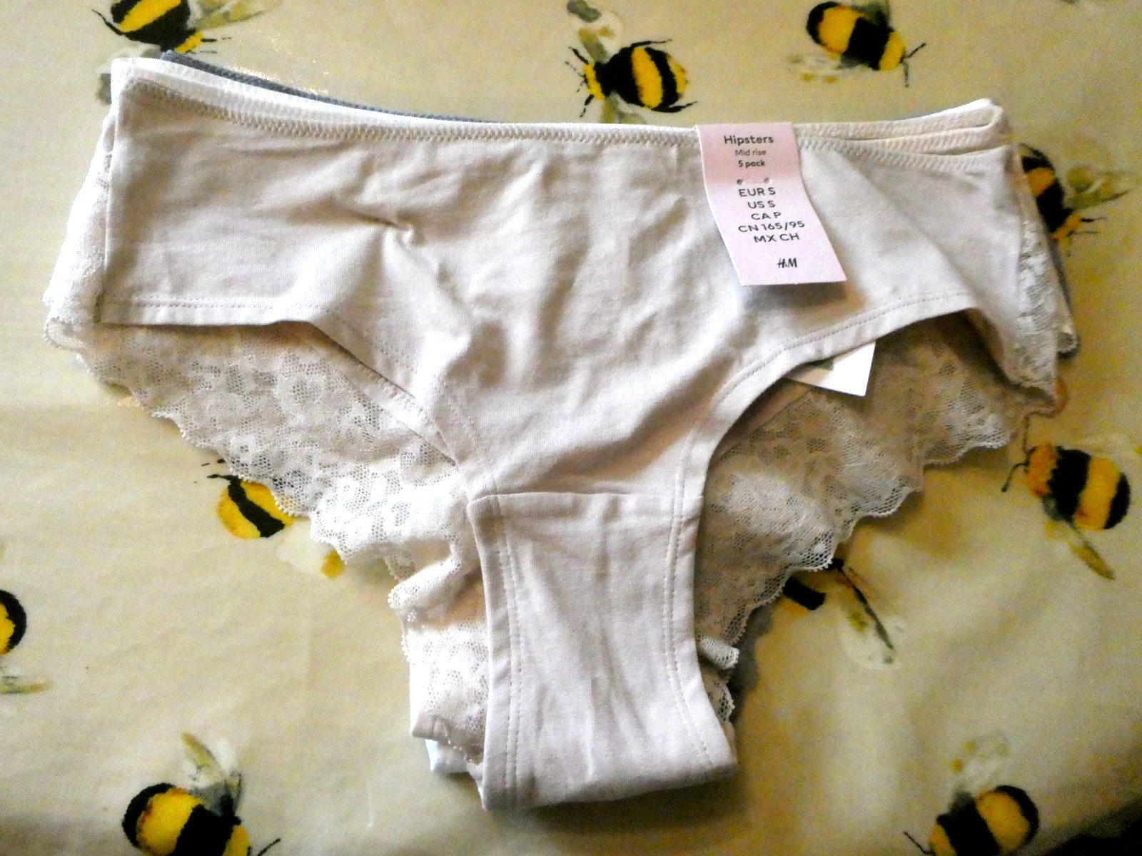 H&M Hipsters x5 Pack Mid Rise Small,