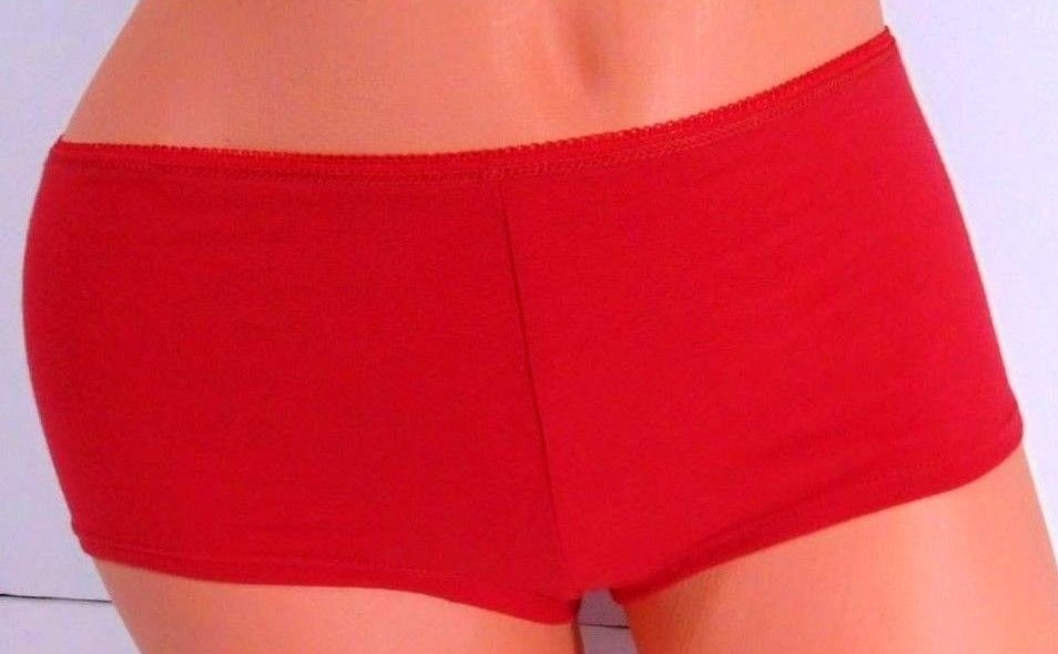 Women’s Nordstrom Intimaates Red Boyshorts Panty Size S NWT