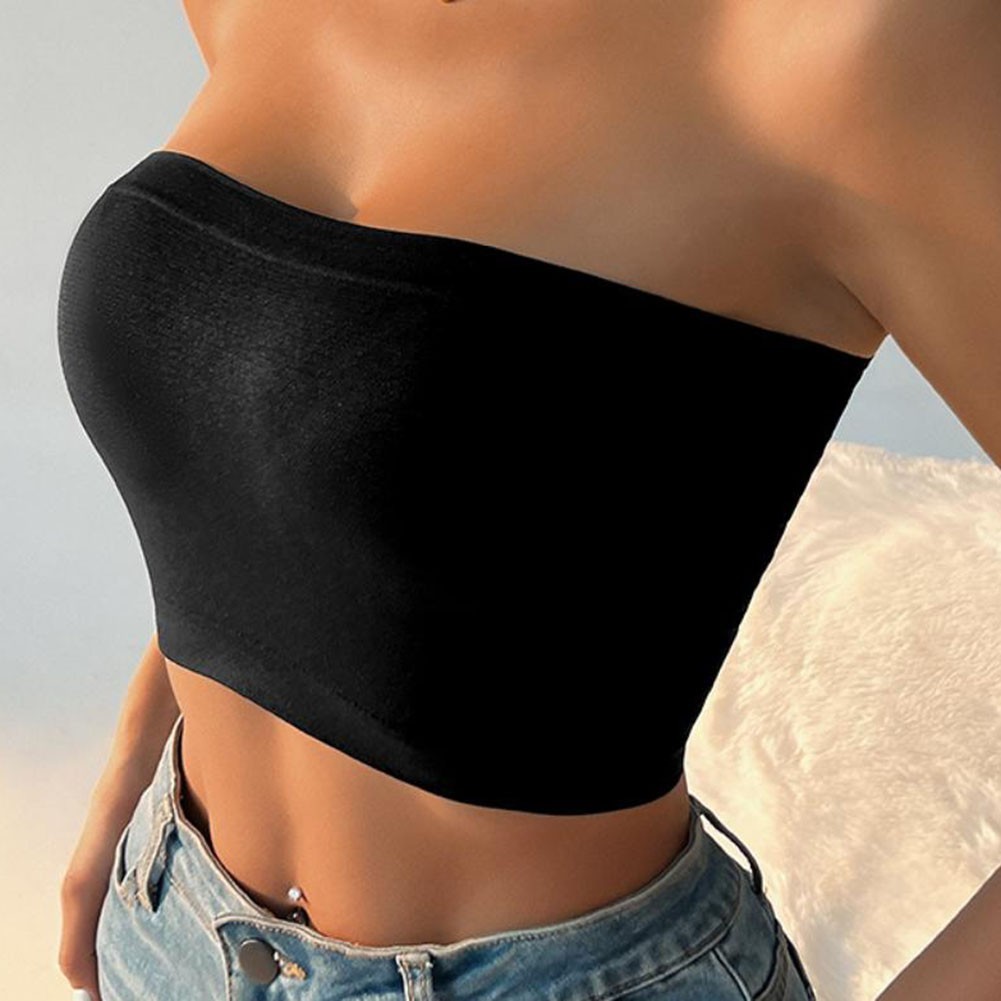 Stylish Seamless Bra Top for Women with Moderate Elasticity Regular Length