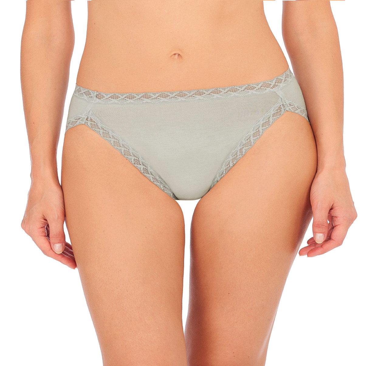 Natori Bliss French Cut Pima Cotton Brief Panties 152058 Dusk Size XL,L, S