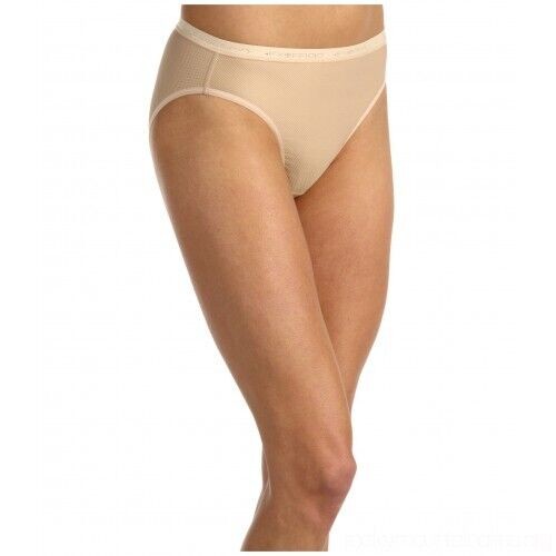 New Ex Officio Womens Give -N-Go Bikini Brief Nude Beige Underwear Panties XS