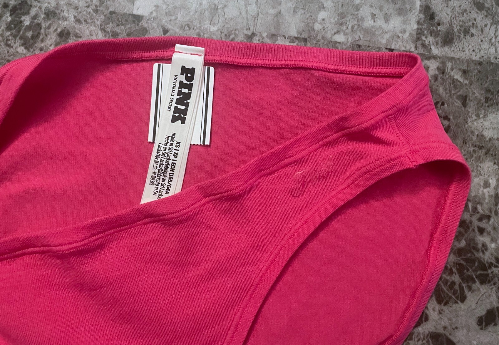 NWT VICTORIA’S SECRET PINK XS LIGHTWEIGHT COTTON MODAL ELASTANE BIKINI PANTIES
