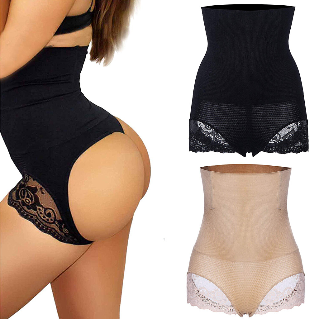Women Slim Waist Trainer Cincher Body Shaper Panty Butt Lifter Underwear Corset
