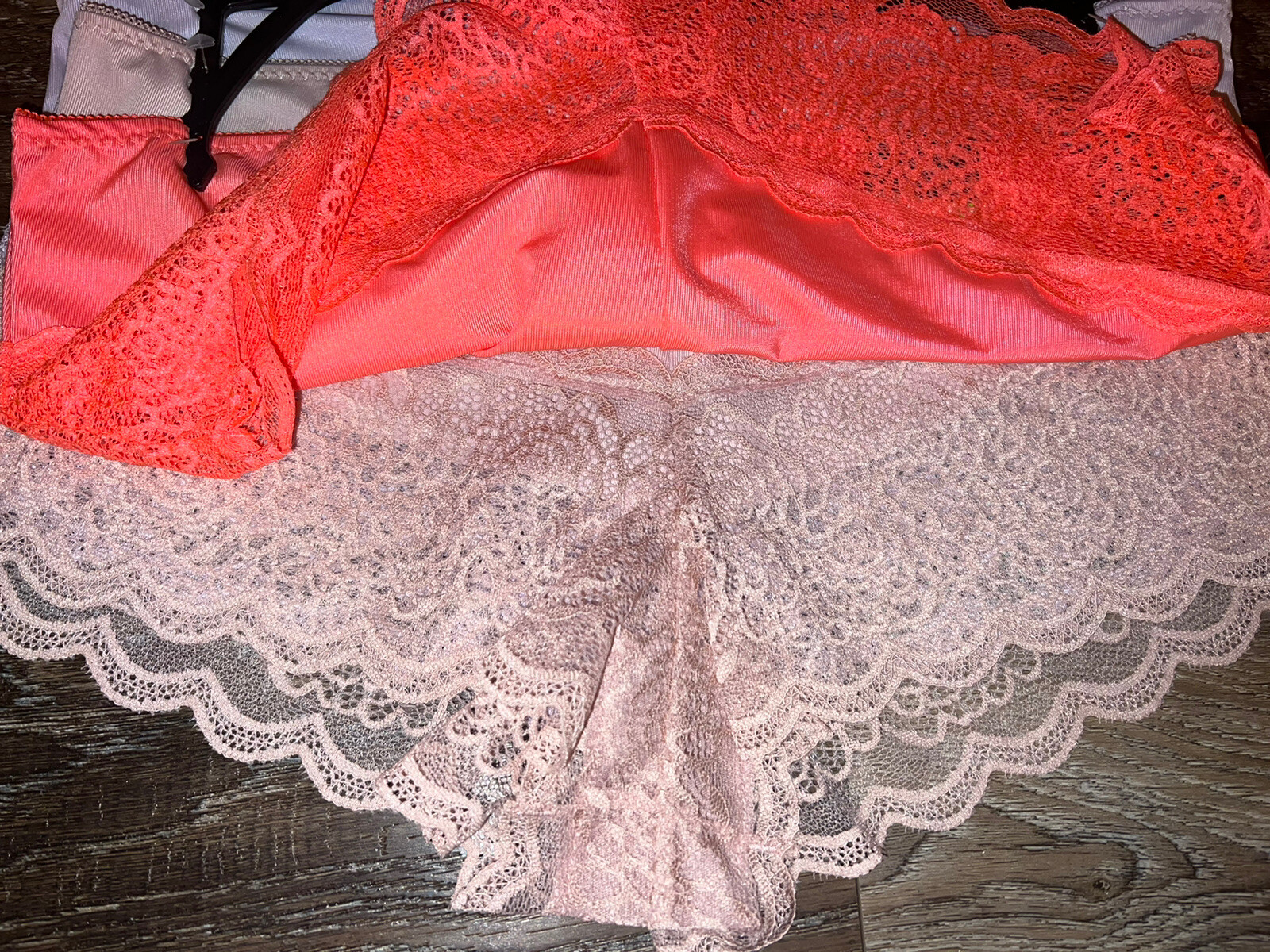 Prima Valentina ~ 3-Pair Women’s Boyshorts Underwear Panties Lace (B) ~ 3X