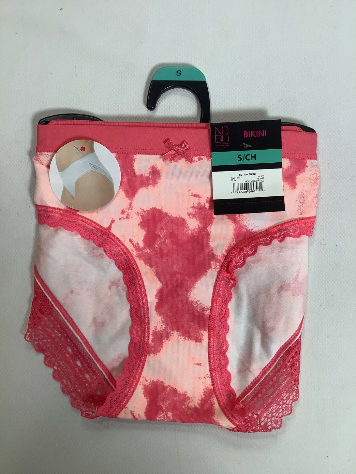 Womens No Boundaries Pink Multicolor Cotton Bikini Bottoms NEW! NWT
