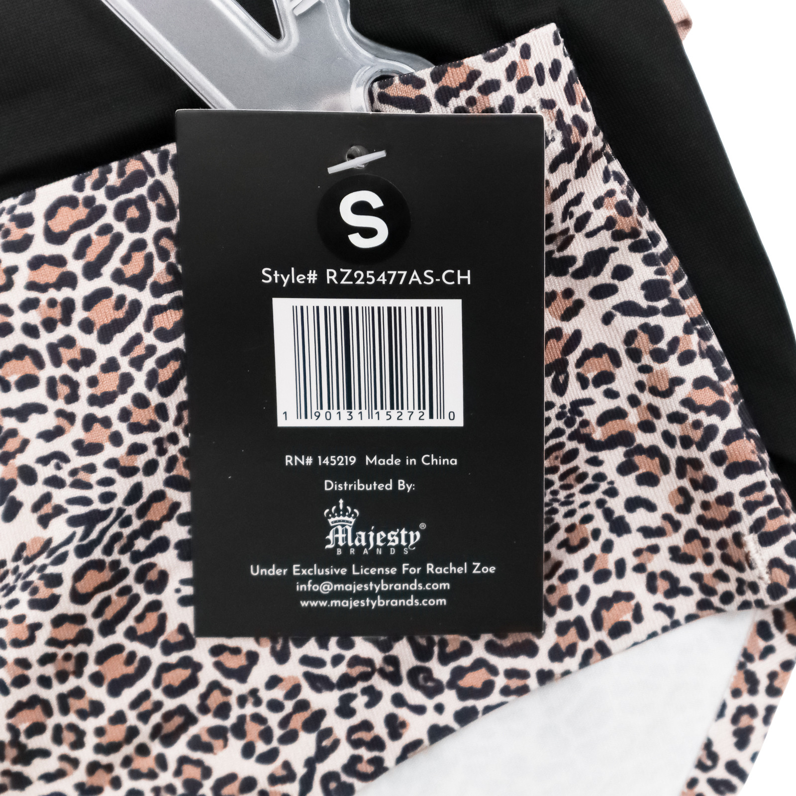 Rachel Zoe 5-Pack Women’s Briefs Size Small Leopard Black White Neutral New
