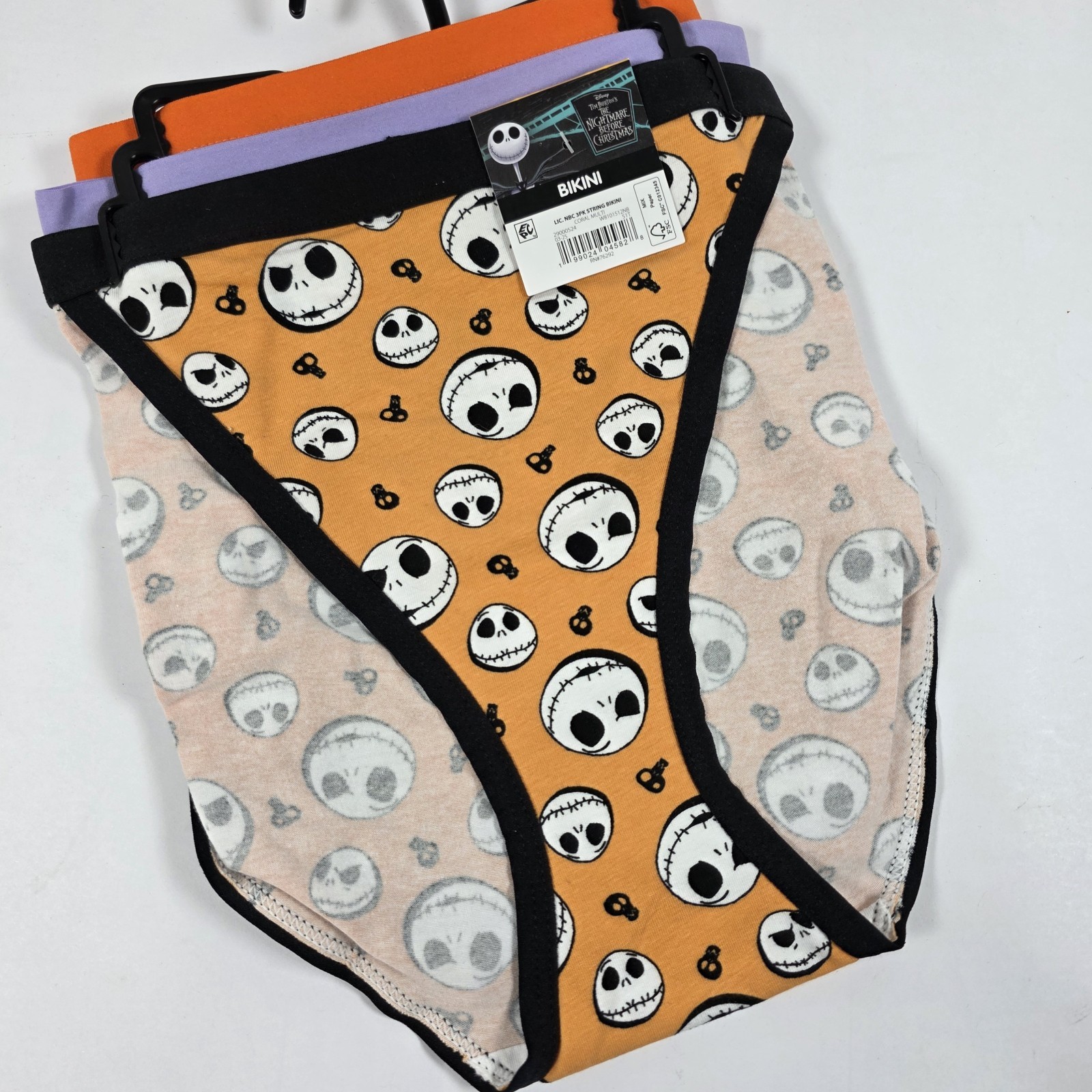 The Nightmare Before Christmas String Bikini 3 Pack – New Multiple Sizes