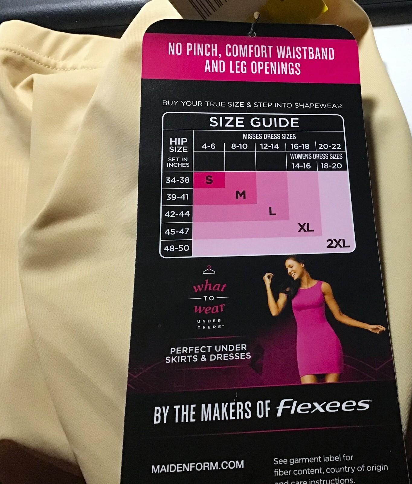 medium – NWT Maidenform Cool Comfort Thigh Slimmer w/panty beige style POO60 (c4