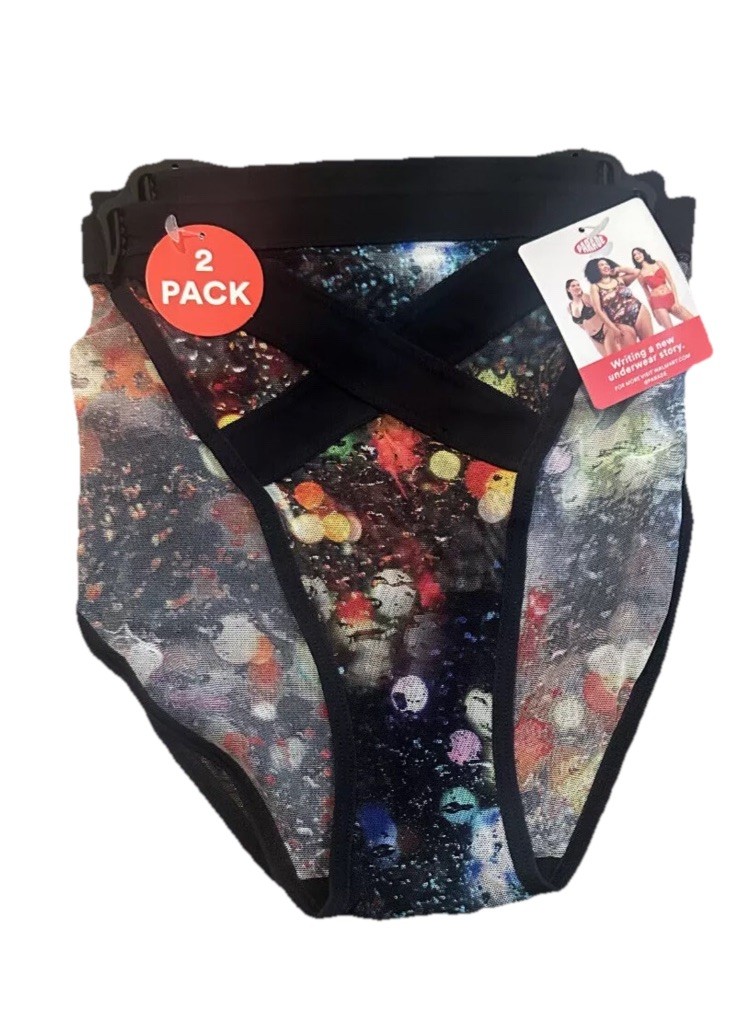 Parade Women’s Size XS 2-pack Mesh Cheeky Panties