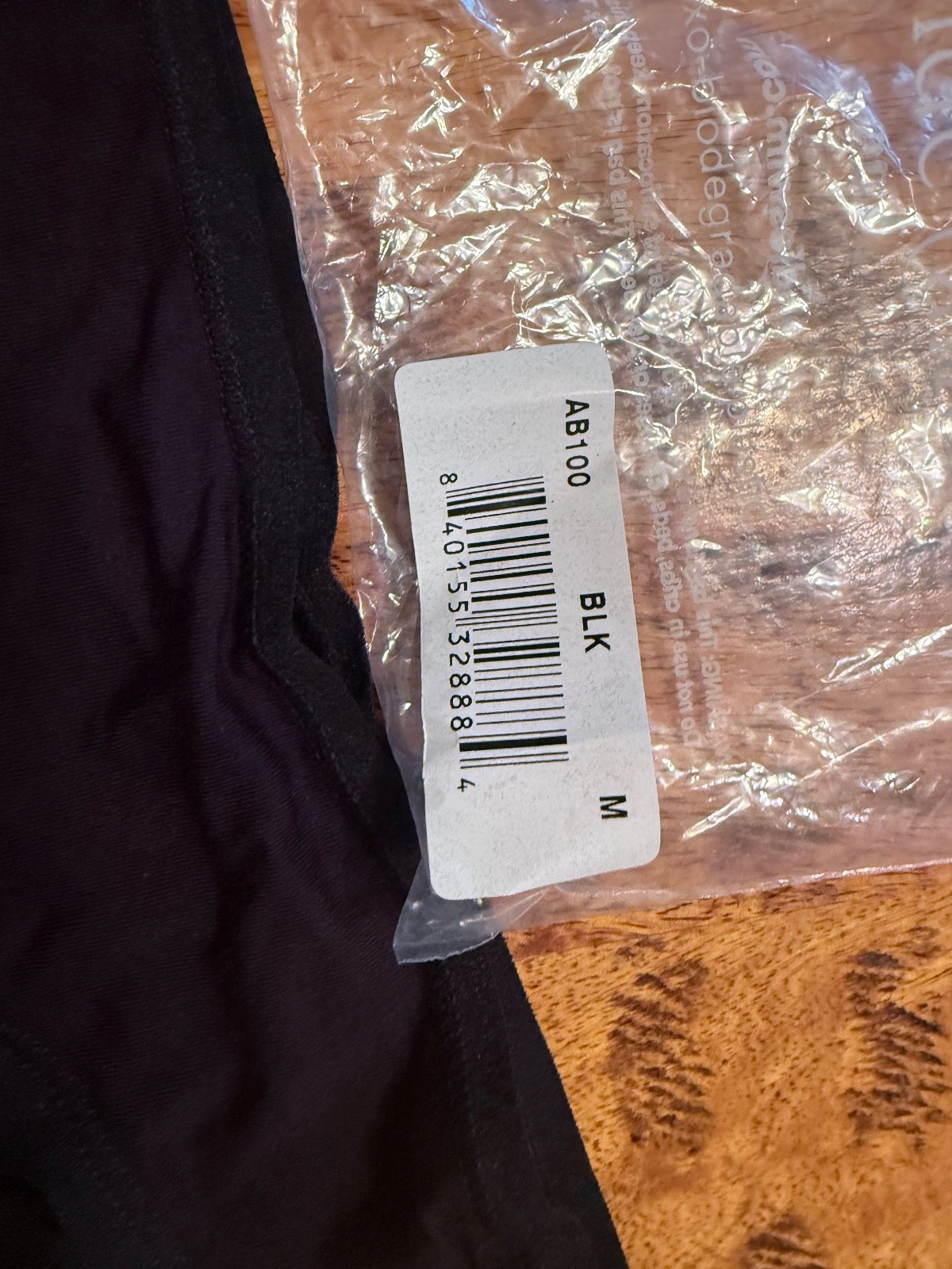 Women Brief Panty Size M BLACK NEW A15