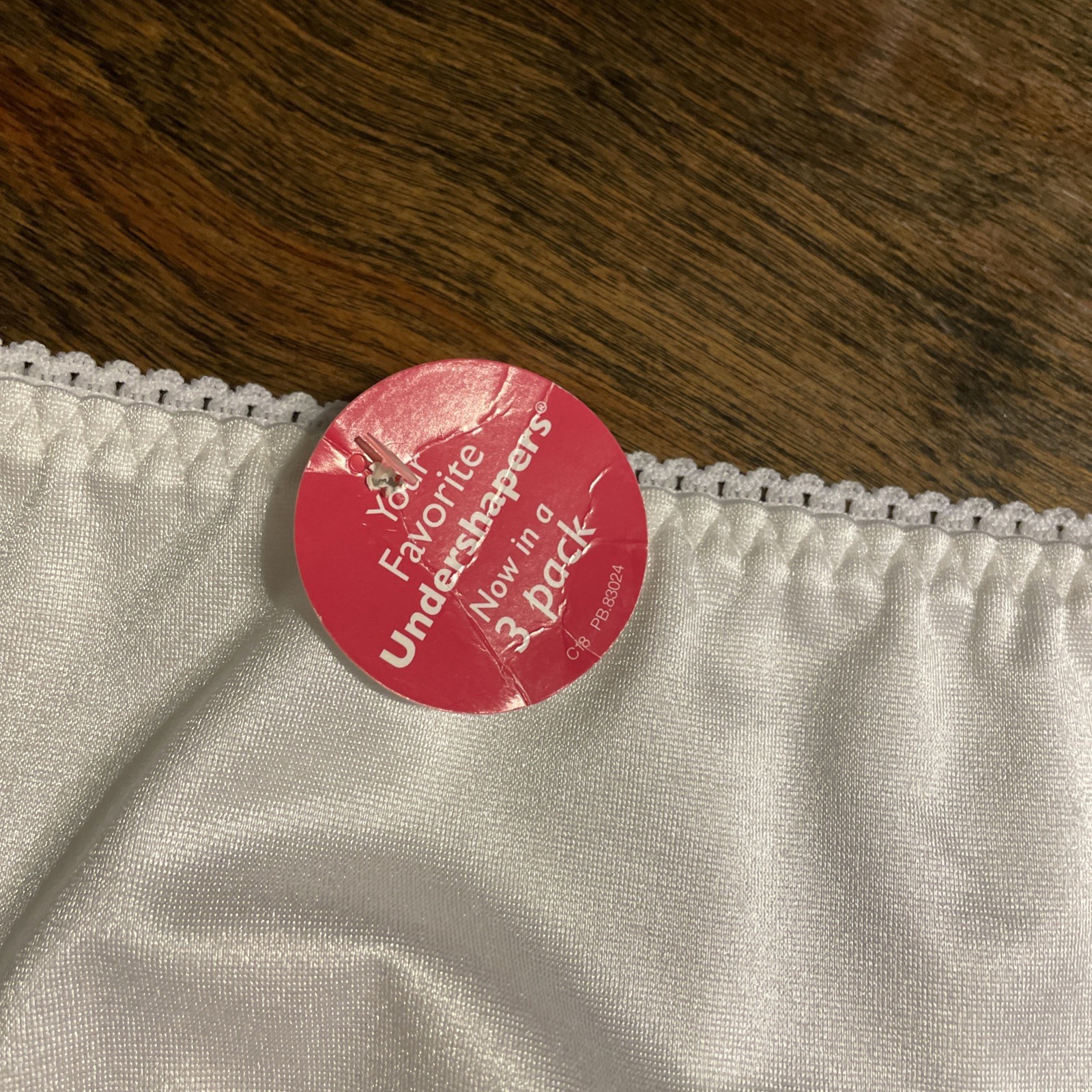 Vanity Fair XL Body Undershaper White Hi Shine Silky Brief Panties 3440301 NWT