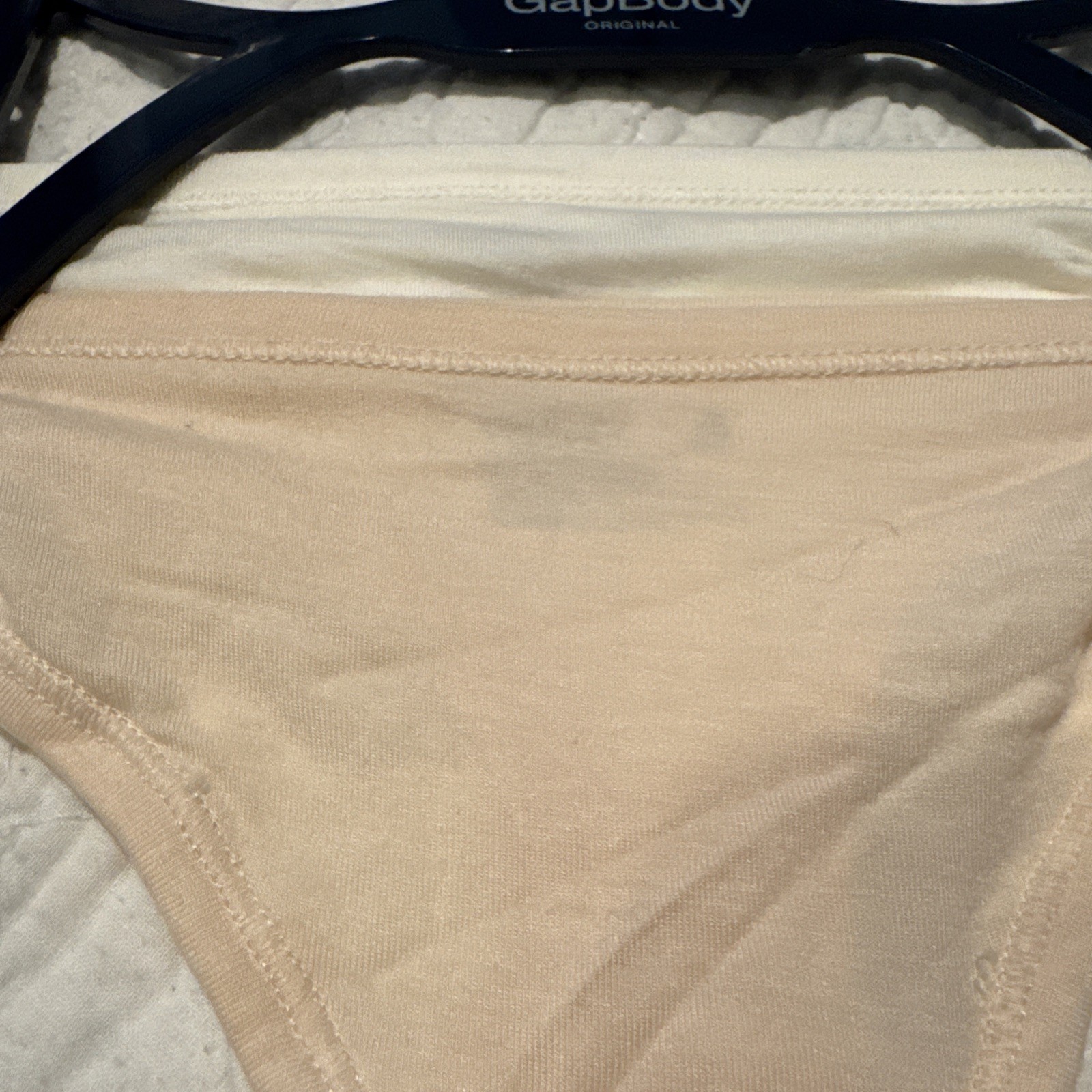 Gap Body 2 Pair Modal Spandex Thong Panties Size Medium Underwear Gapbody