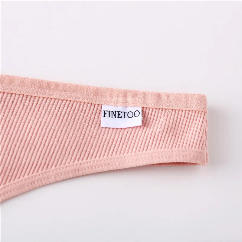 1/7Pcs Womens Sexy G-string Lingerie Cotton Briefs V-Waist Panties Low❤Underwear