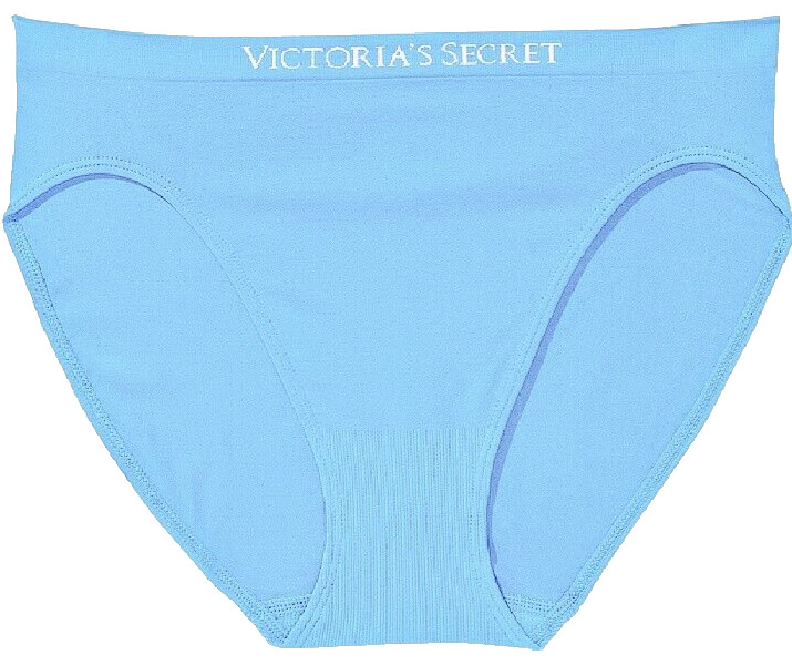XXL Sea Blue SEAMLESS NOSHOWFULLCOVER Victorias Secret HighLeg Waist Brief Panty