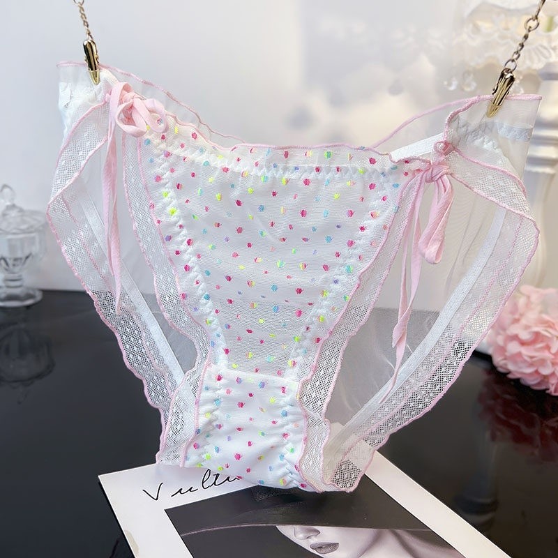 Japanese Lolita kawaii Cute Underwear Bow Panties Briefs Students Underpants